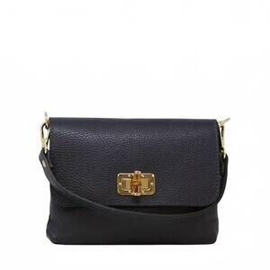 NEW GERMAN FUENTES daria clutch in navy